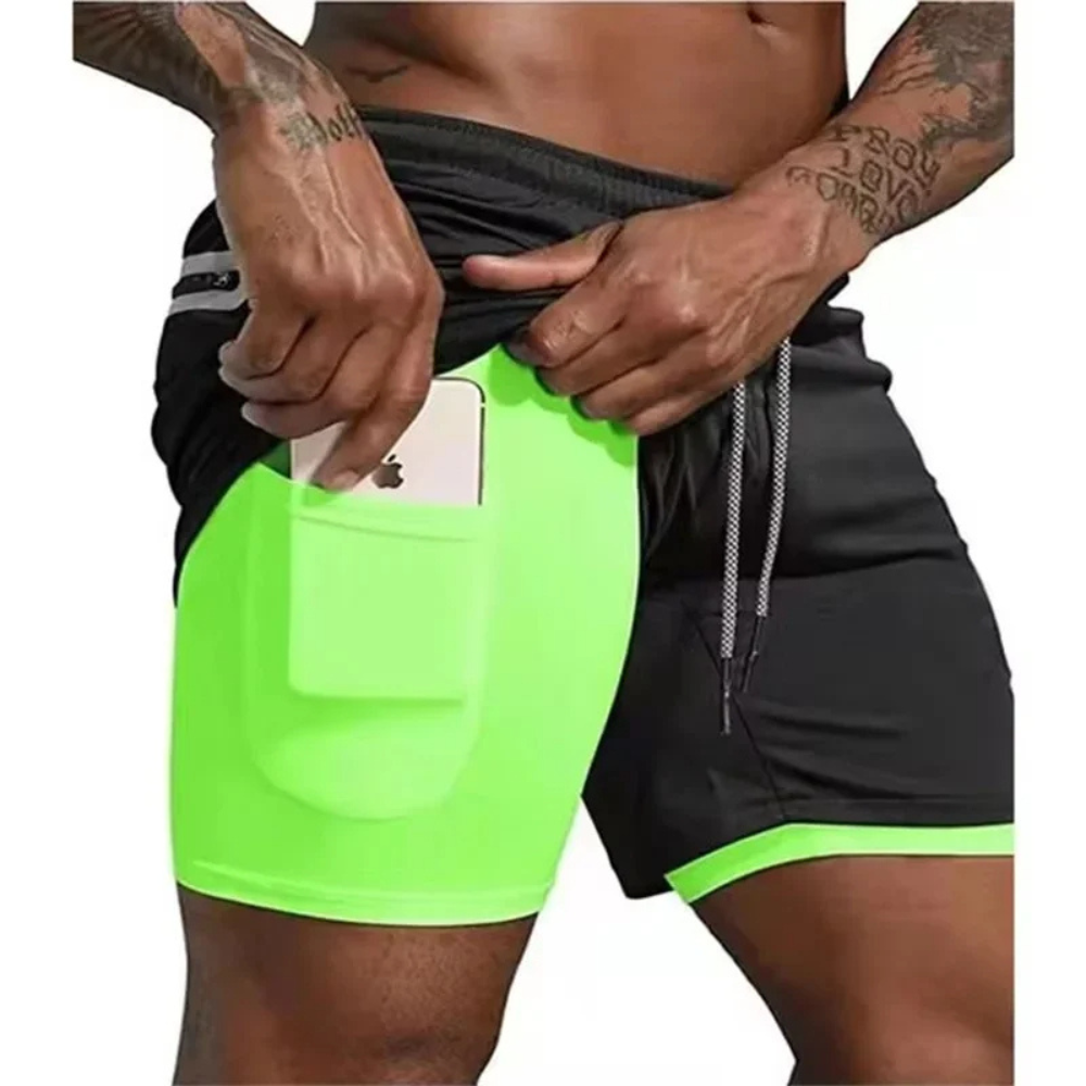 Men's 2-in-1 Sport Shorts Performance Comfort