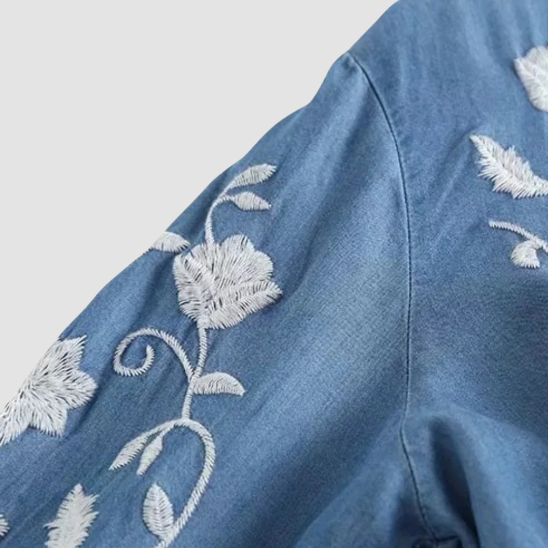 Women's Embroidered Cardigan