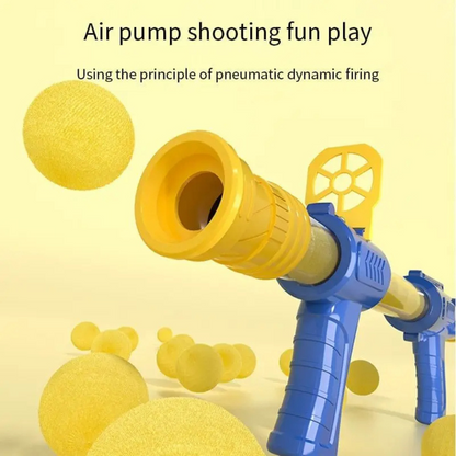 Soft Bullet Air Gun Game Set With Walking Duck Target