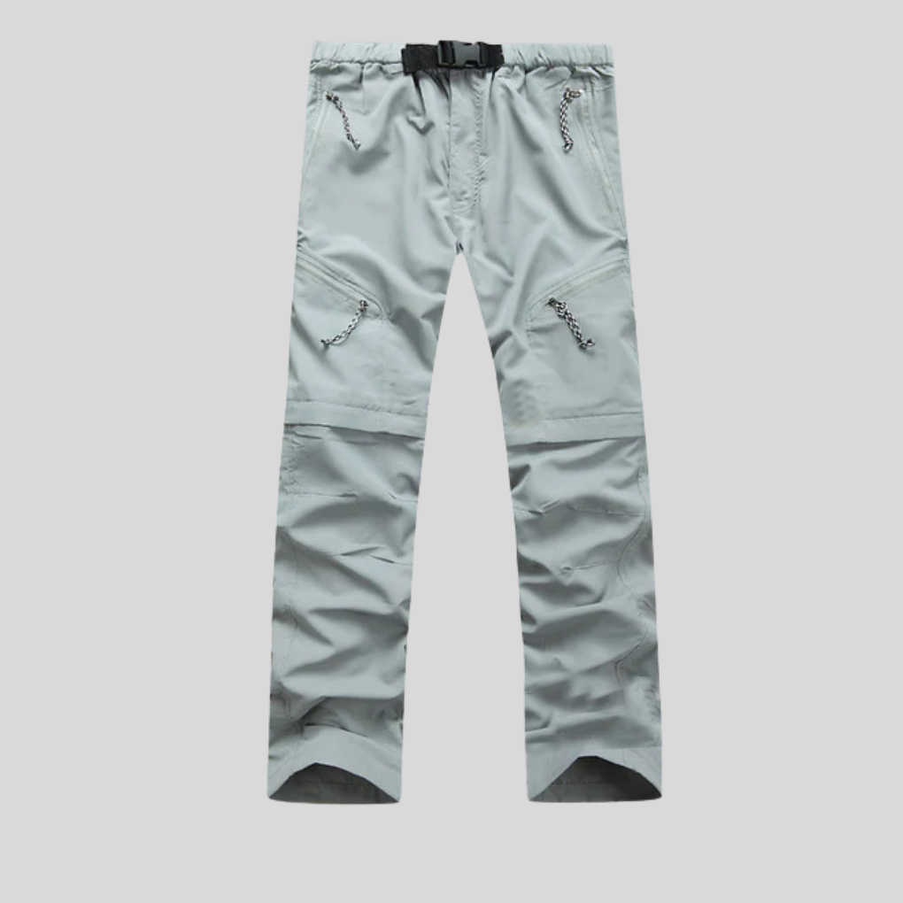 Men's Convertible Hiking Pants Rugged Water Resistant