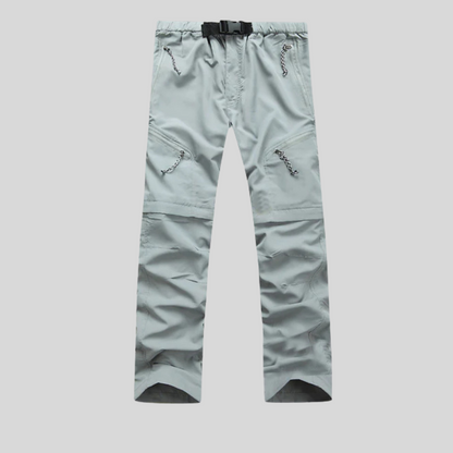Men's Convertible Hiking Pants Rugged Water Resistant