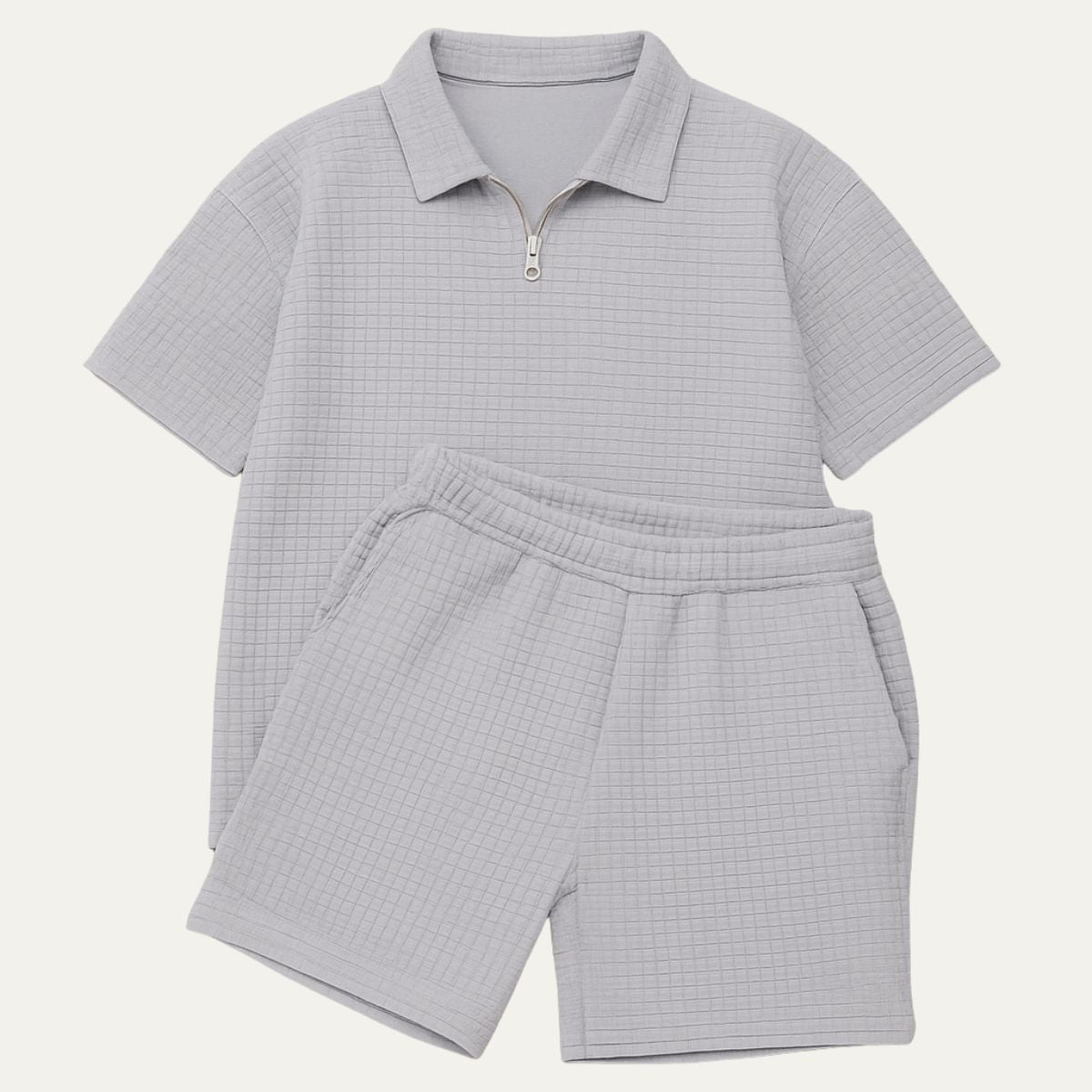 Men's Polo Shirt And Shorts Set - Vonnera