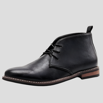 Men's Desert Boots Vintage Style Leather Brown