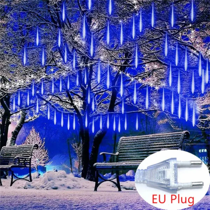 Led Meteor Shower String Lights