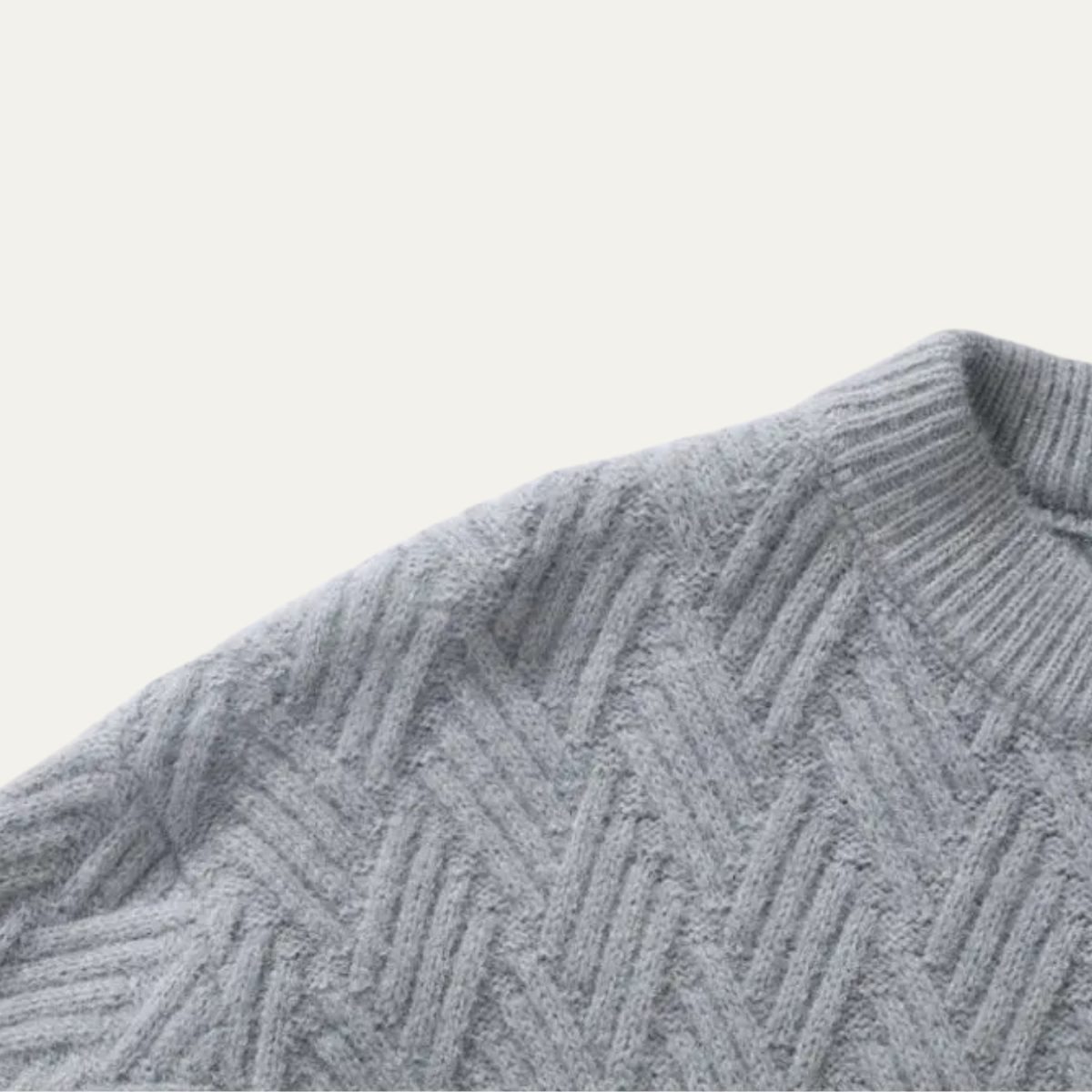 Men's Soft O Neck Knitted Sweater