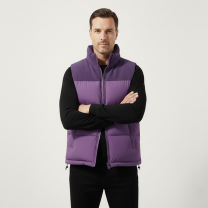 Men's Quilted Puffer Gilet