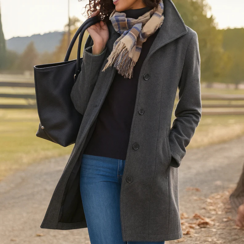 Classic Button Coat