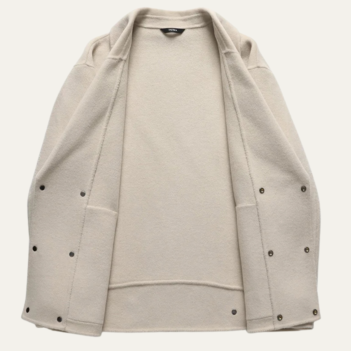 Men's Wool Peacoat Double Breasted Navy Blue