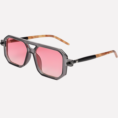 Aviator Sunglasses Retro Style Brown