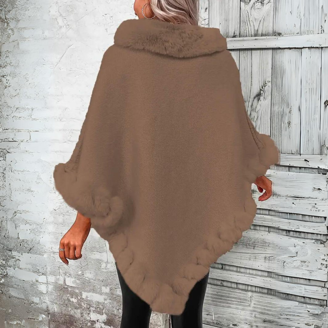 Women's Knitted Cape Warm Sophisticated