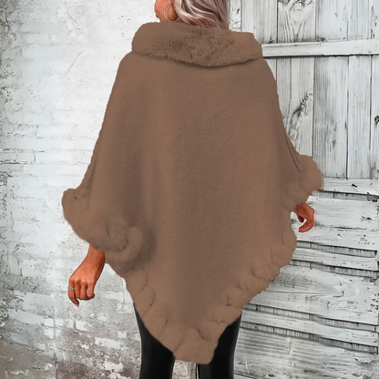Women's Knitted Cape Warm Sophisticated