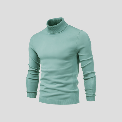 Men's Turtleneck Wool Sweater