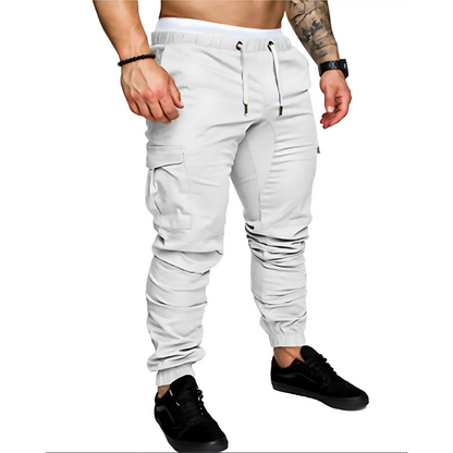 Men's Cargo Joggers Multi-Pocket Rugged Pants