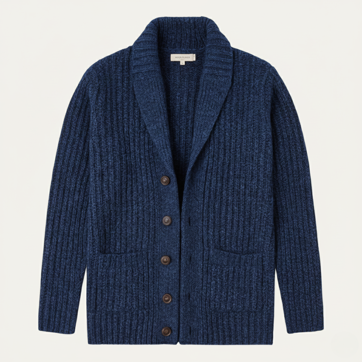 Montpellier Men's Knit Cardigan Shawl Collar Thick