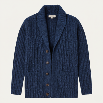 Montpellier Men's Knit Cardigan Shawl Collar Thick