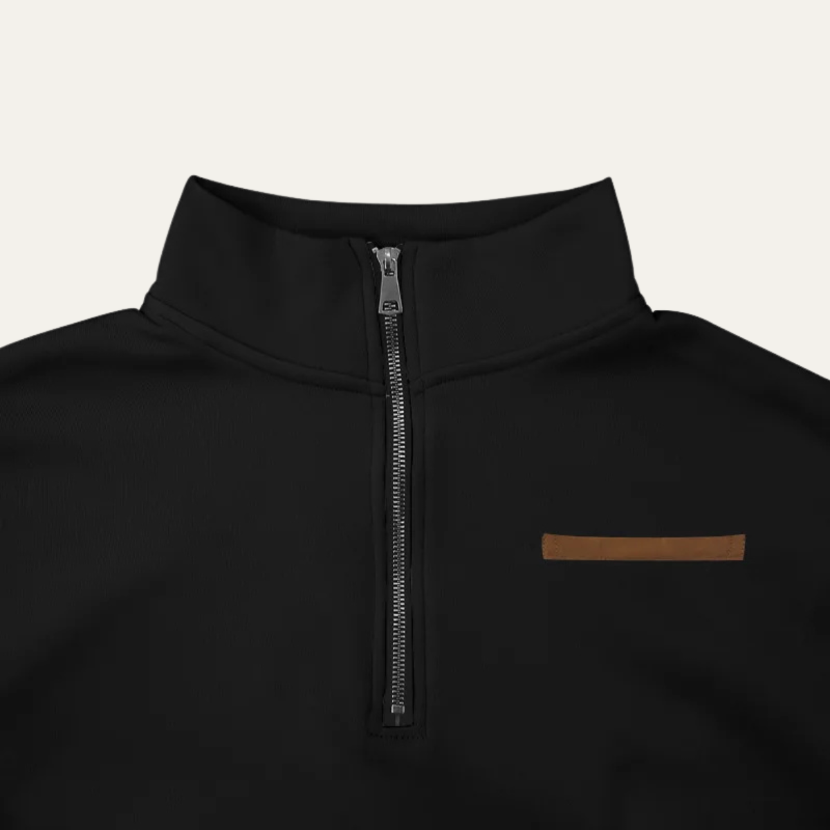 Wexley Men's Half Zip Sweater Warm Stand Collar