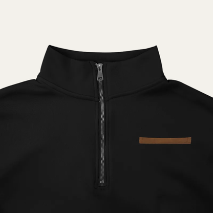 Wexley Men's Half Zip Sweater Warm Stand Collar