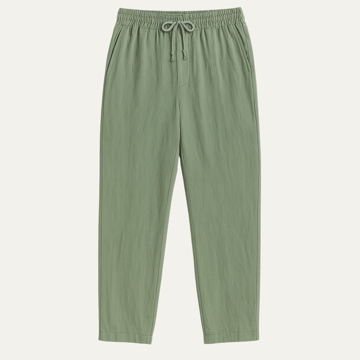 Men's Linen Pants Beige - Vonnera