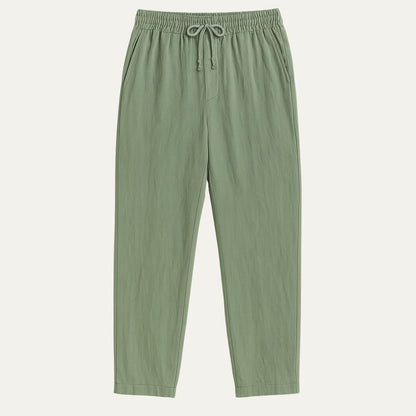 Men's Linen Pants Beige - Vonnera