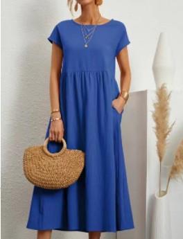 Sylvia Women's Relaxed Fit Midi Dress