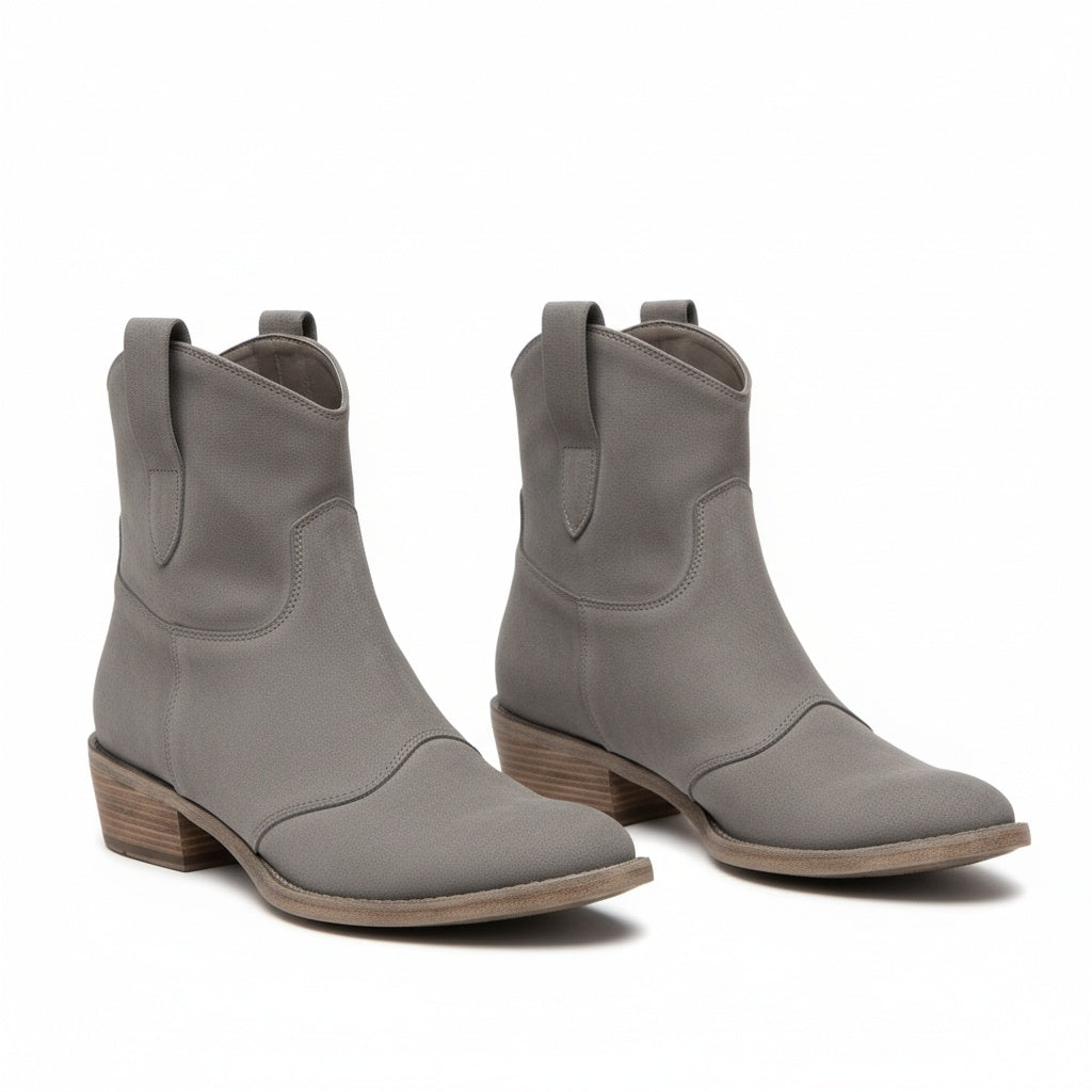 Women's Vintage Cowboy Ankle Boots