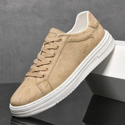 Men's Lace-Up Sneakers Minimalist Design
