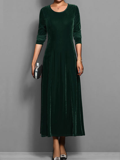 Women's Maxi Dress Long Sleeves