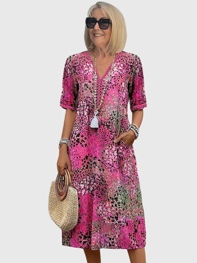 Bella Women's Floral Midi Dress