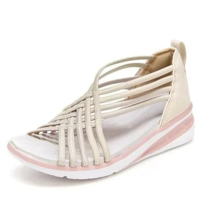 Women's Multi-Strap Sandals Closed Heel