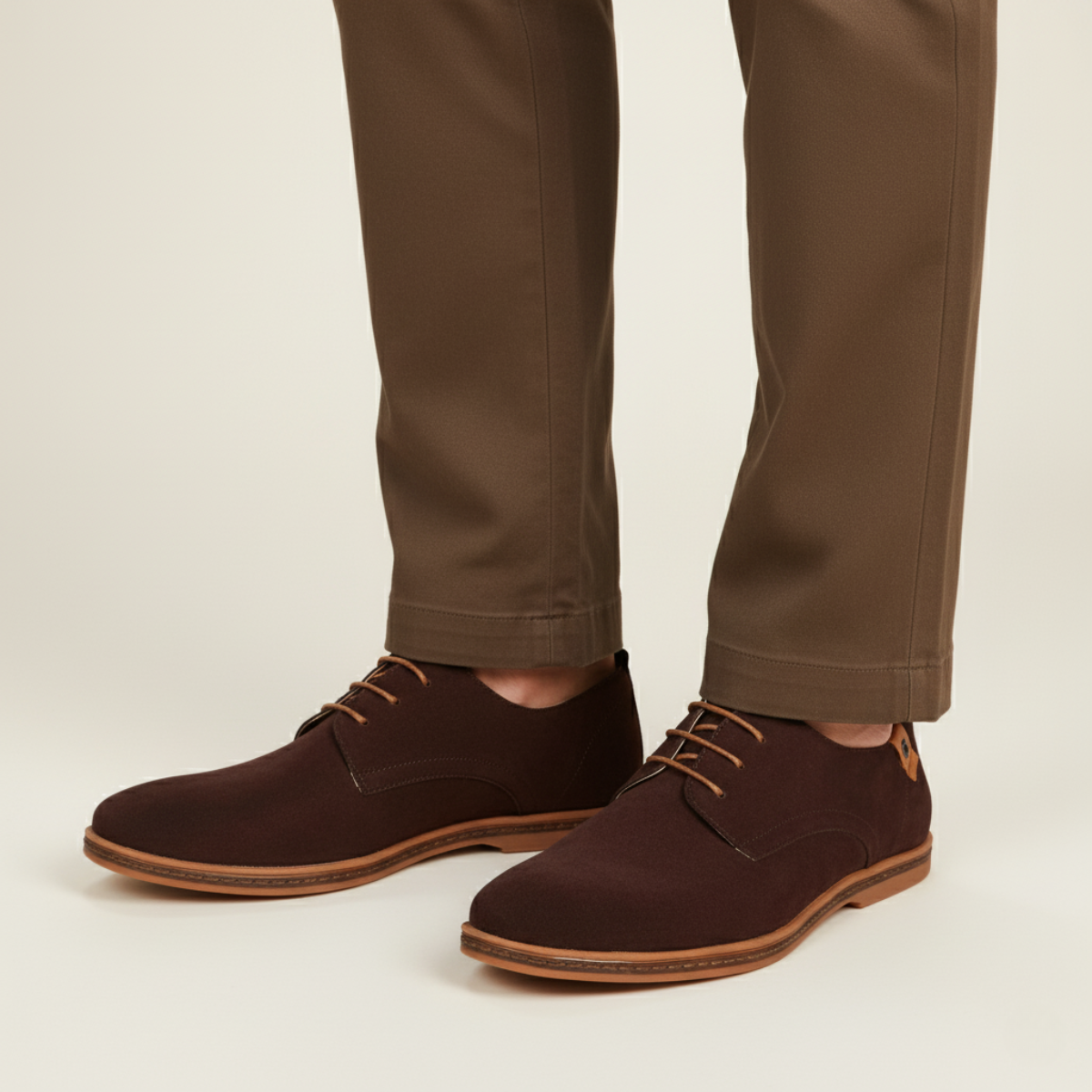 Devon Men's Suede Derby Shoes Classic