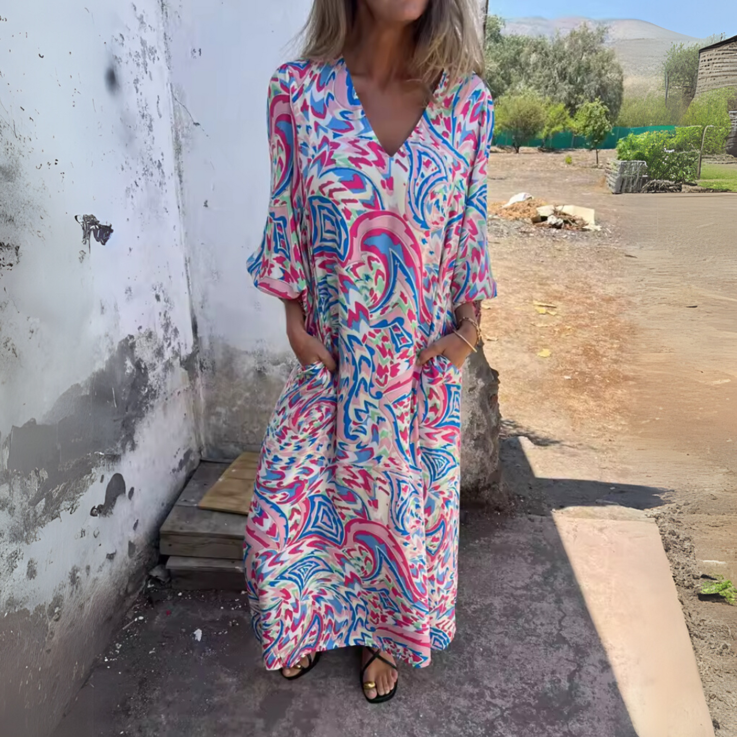 Women's Spring Dress Flowing