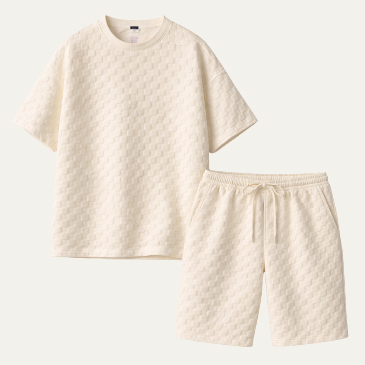 Men's Oversized Summer T-Shirt And Shorts Set - Vonnera