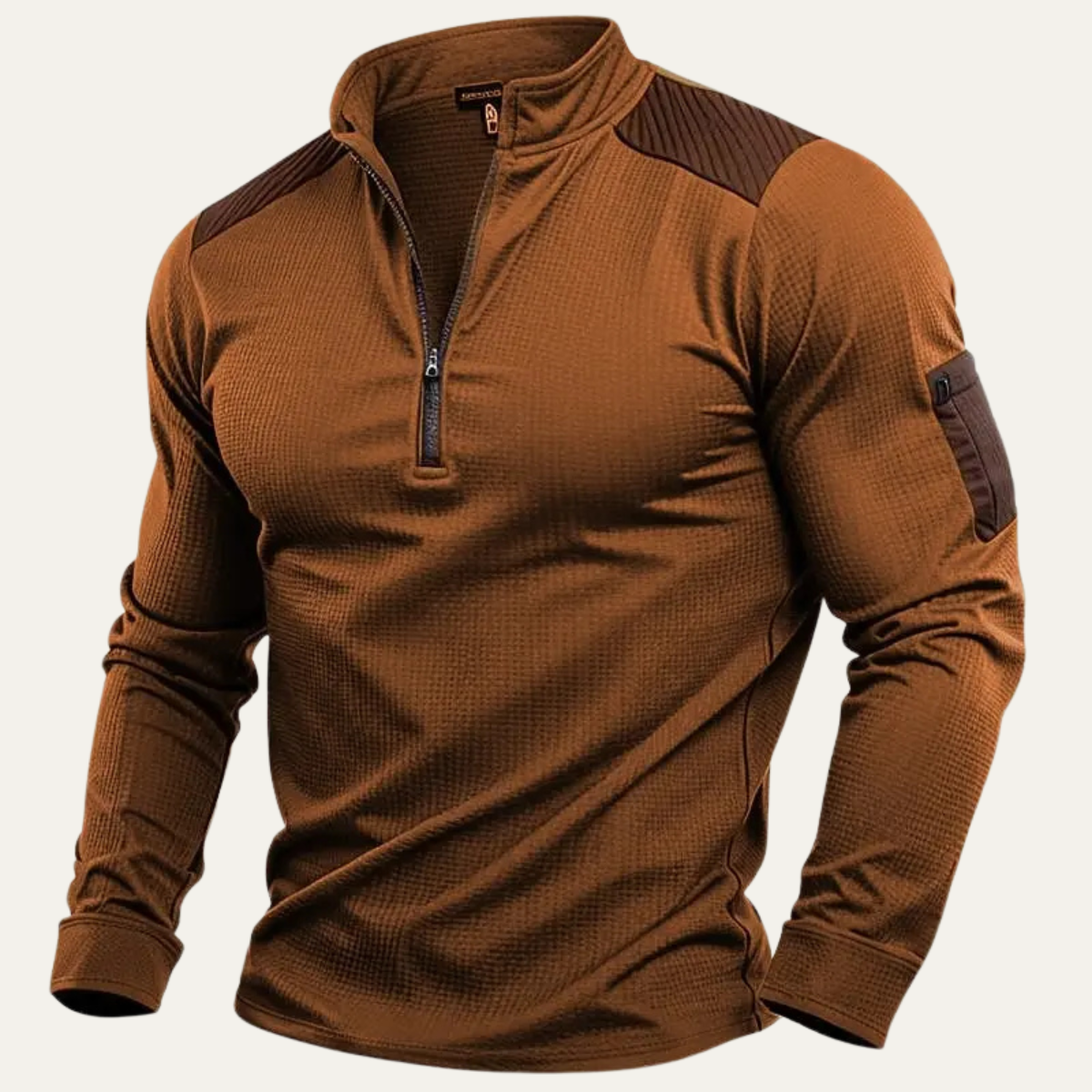 Men's Tactical Sweater Lightweight Half Zip Outdoor