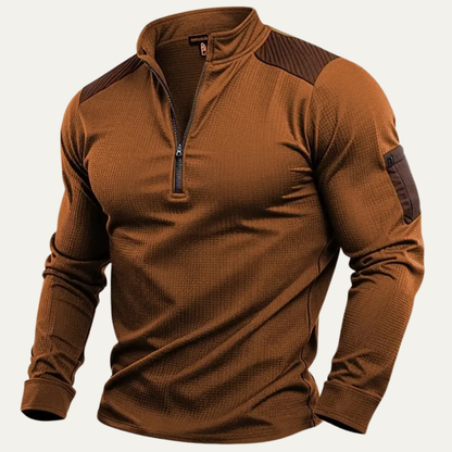 Men's Tactical Sweater Lightweight Half Zip Outdoor