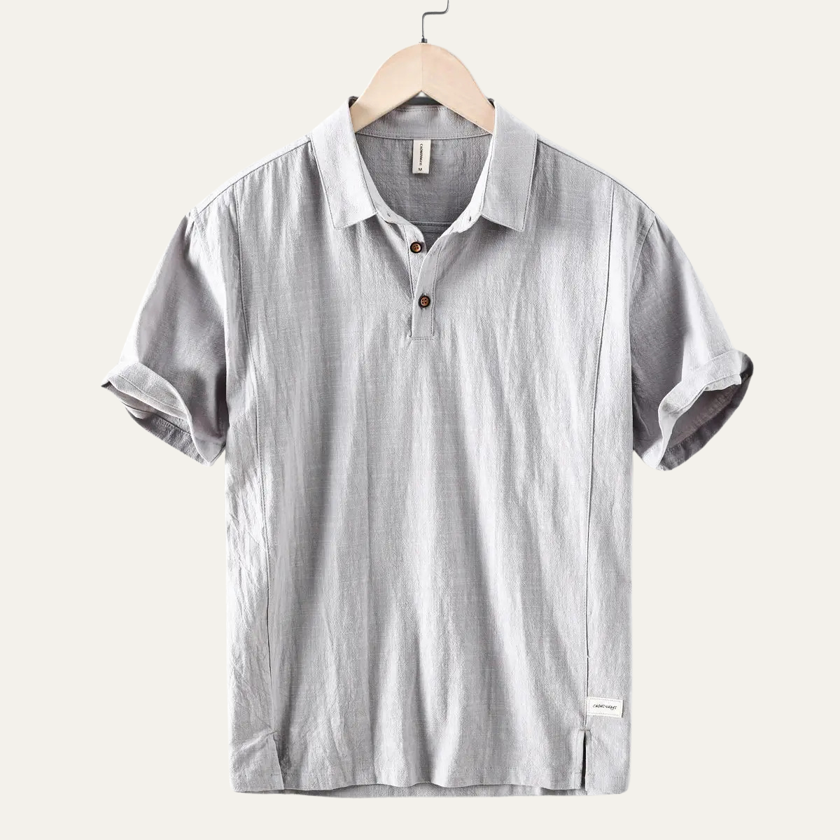 Montrose Men's Linen Polo Shirt Short Sleeve Casual