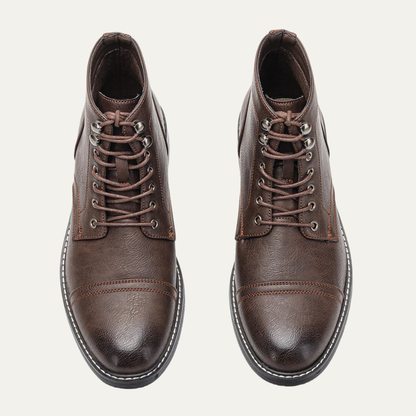 Porto Cervo Men's Leather Ankle Boots