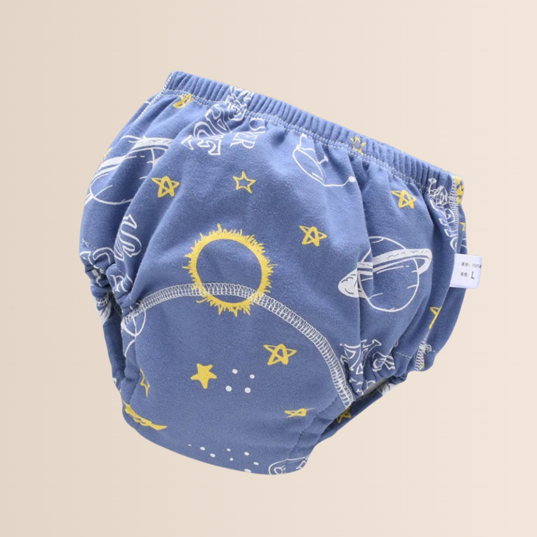 Reusable Cotton Baby Training Pants 6-Layer