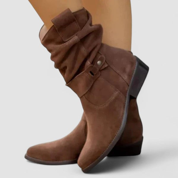 Women's Low Heel Ankle Boots