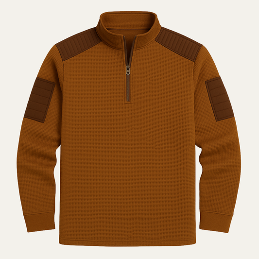 Men's Tactical Sweater Lightweight Half Zip Outdoor - Vonnera