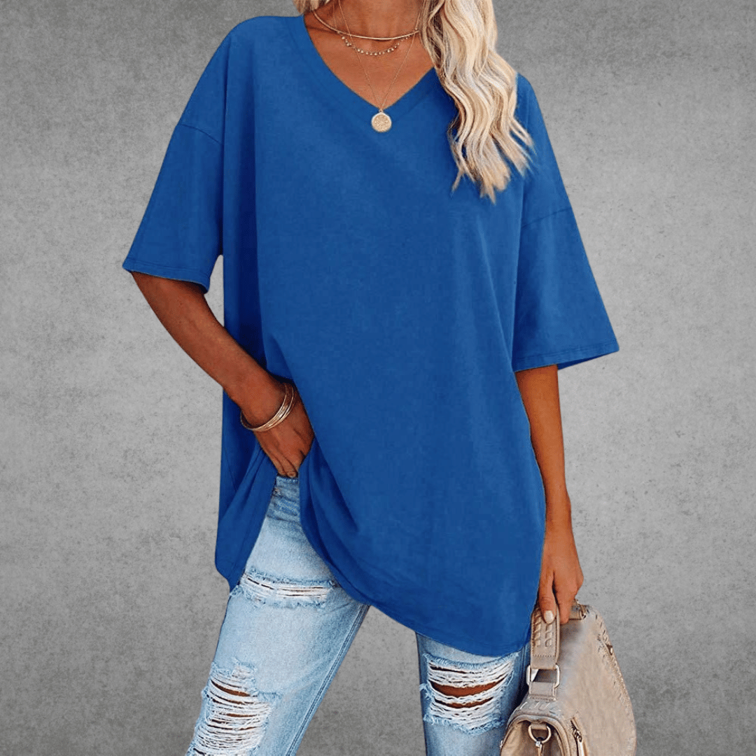 Nikita Women's Oversized V Neck Shirt