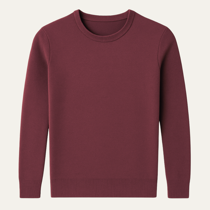 Men's Classic Crewneck Knitted Sweater - Vonnera