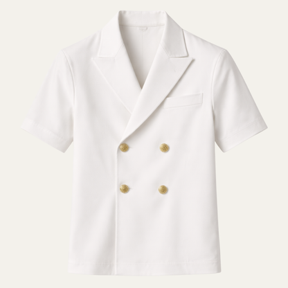 Men's Double Breasted Business Shirt - Vonnera