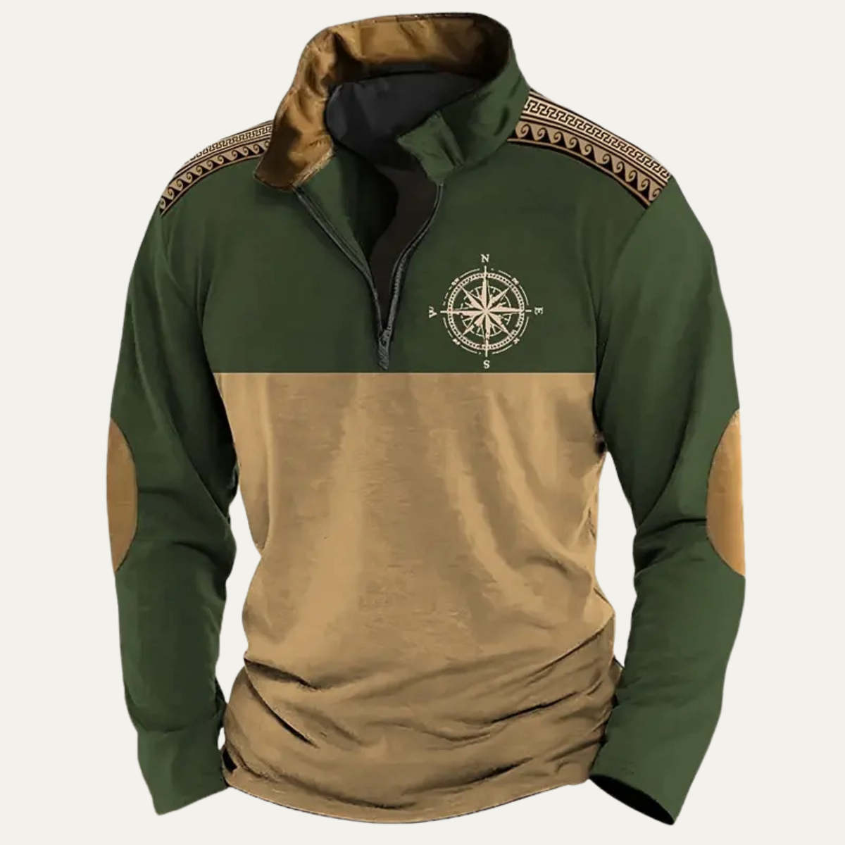 Men's Tactical Sweater Lightweight Half Zip