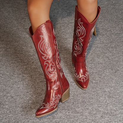 Women's Western Cowboy Boots Statement Silhouette
