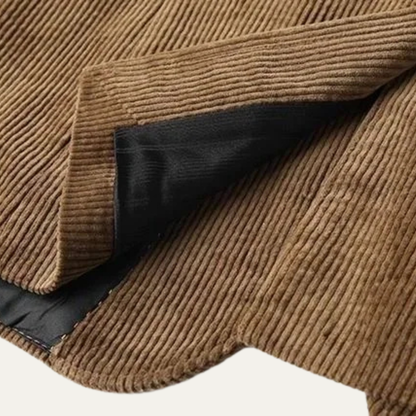 Men's Slim Fit Corduroy Blazer Jacket