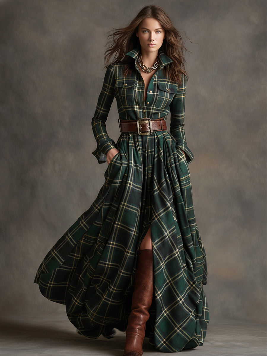 Felicity™ | Classic Button-Up Shirt Dress