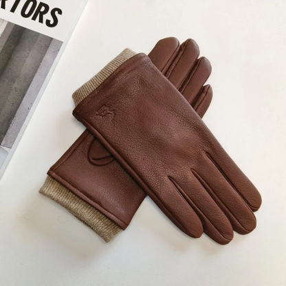 Men's Wool Knitted Winter Gloves