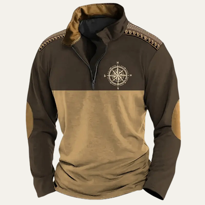 Men's Tactical Sweater Lightweight Half Zip