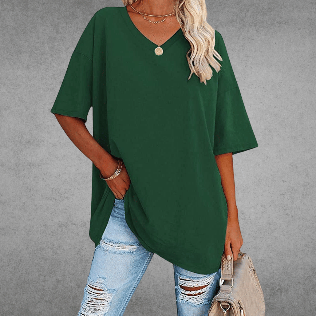 Nikita Women's Oversized V Neck Shirt
