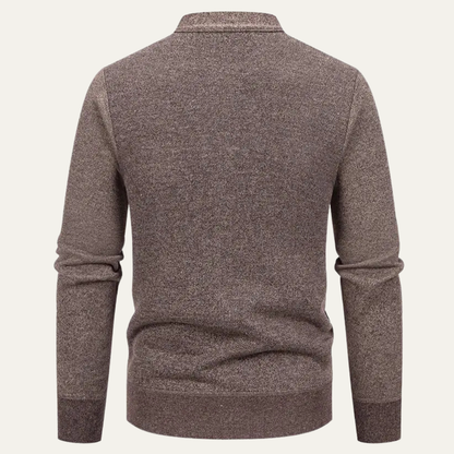 Men's Slim Fit V-Neck Knitted Sweater